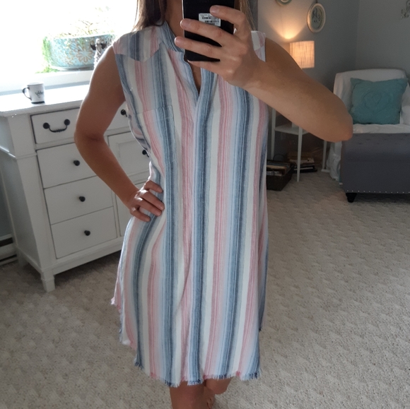 cloth & stone Dresses & Skirts - NWT {Anthro} Cloth & Stone Linen Shirt Dress